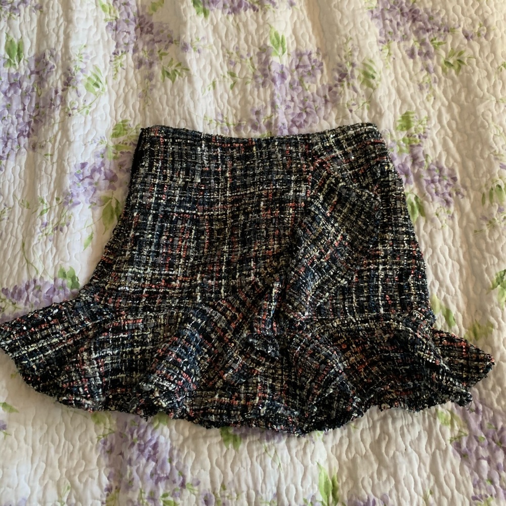 Quilted Mini Skirt
